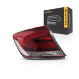 KarParts360: For 2013 2014 2015 Honda Civic Tail Light Assembly w/Bulbs (CLX-M0-HD614-B100L-CL360A1-PARENT1)