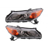 CarLights360: For 2013 2014 2015 Acura ILX Headlight Assembly DOT Certified w/ Bulbs Halogen Type (CLX-M0-20-9328-00-1-CL360A1-PARENT1)