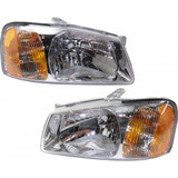 KarParts360: For 2000 2001 2002 Hyundai Accent Headlight Assembly w/Bulbs (CLX-M0-HY017-B001L-CL360A1-PARENT1)