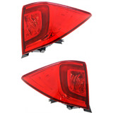 KarParts360: For 2016 2017 2018 Honda Pilot Tail Light Assembly w/Bulbs (CLX-M0-HD668-B000L-CL360A1-PARENT1)