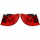 KarParts360: For 2007 08 09 2010 Hyundai Elantra Tail Light Assembly w/ Bulbs (CLX-M0-HY043-B000L-CL360A1-PARENT1)