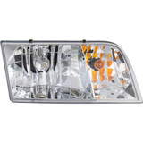 KarParts360: For 2003 - 2011 Ford Crown Victoria Headlight Assembly with Bulbs (CLX-M0-FR232-B001L-CL360A1-PARENT1)