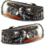 KarParts360: For 2004 2005 Saturn L300 Headlight Assembly w/ Bulbs (CLX-M0-GM285-B001L-CL360A2-PARENT1)