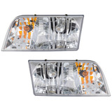 KarParts360: For 2003 - 2011 Ford Crown Victoria Headlight Asembly with Bulbs (CLX-M0-FR232-B011L-CL360A1-PARENT1)