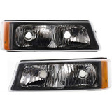 KarParts360: For 2003 04 05 2006 Chevy Silverado 1500 Park / Signal Light Assembly (CLX-M0-GM273-U000L-CL360A2-PARENT1)