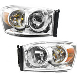 KarParts360: For 2007 2008 Dodge Ram 1500 Headlight Assembly w/ Bulbs (CLX-M0-CS254-B001L-CL360A1-PARENT1)