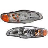 KarParts360: For 2000-2005 Chevy Monte Carlo Headlight Assembly w/Bulbs (CLX-M0-GM220-B001L-CL360A1-PARENT1)