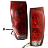 KarParts360: For 2002 03 04 05 2006 Chevy Avalanche 2500 Tail Light Assembly w/ Bulbs (CLX-M0-GM239-B100L-CL360A2-PARENT1)