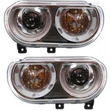 KarParts360: For 2008-2014 Dodge Challenger|Headlight Assembly w/ Bulbs (CLX-M0-CS316-B001L-CL360A1-PARENT1)