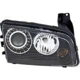 KarParts360: For 2008 2009 2010 Dodge Charger Headlight Assembly w/ Bulbs (CLX-M0-CS282-B101L-CL360A1-PARENT1)