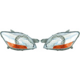 KarParts360: For 2007 08 09 10 2011 Toyota Yaris Headlight Assembly (CLX-M0-TY892-A001L-CL360A1-PARENT1)