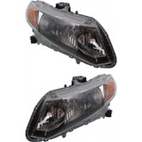 KarParts360: For 2012 Honda Civic|Headlight Assembly w/Bulbs (CLX-M0-HD593-B111L-CL360A1-PARENT1)