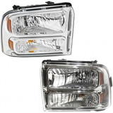 KarParts360: For 2006 2007 FORD F-250 SUPER DUTY Headlight Assembly w/ Bulbs (CLX-M0-FR430-B001L-CL360A2-PARENT1)