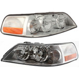 KarParts360: For 2003 2004 LINCOLN TOWN CAR Headlight Assembly w/ Bulbs (CLX-M0-FR371-B001L-CL360A1-PARENT1)