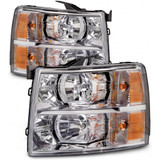 CarLights360: For 2007-2014 Chevy Silverado 3500 HD Headlight Assembly DOT Certified w/Bulbs (CLX-M0-20-6818-00-1-CL360A4-PARENT1)