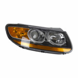 CarLights360: For 2007 2008 2009 Hyundai Santa Fe Headlight Assembly CAPA Certified w/Bulbs (CLX-M0-20-6808-90-9-CL360A1-PARENT1)