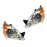 KarParts360: For 2002 2003 2004 Honda CR-V Headlight Assembly w/ Bulbs (CLX-M0-HD382-B001L-CL360A1-PARENT1)
