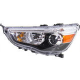 KarParts360: For Mitsubishi RVR Headlight Assembly 2011-2018 Black Housing CAPA Certified (CLX-M0-314-1146L-AC2-CL360A2-PARENT1)