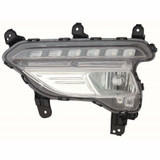 KarParts360: For 2017 2018 HYUNDAI SANTA FE Fog Light Assembly  w/Bulbs Replaces HY2592164 CAPA Certified (CLX-M0-321-2040L-AC-CL360A1-PARENT1)