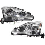 KarParts360: For 2011 2012 2013 LEXUS IS350 Head Light Assembly   Replaces LX2518131 CAPA Certified (CLX-M0-324-1101L-UCN7-CL360A2-PARENT1)