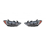 KarParts360: For Hyundai Elantra Headlight Assembly 2018  DOT Certified (CLX-M0-20-9808-00-1-CL360A2-PARENT1)