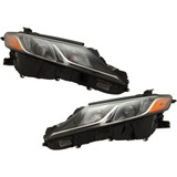 KarParts360: For Toyota Camry Headlight Assembly 2018 Black Housing For TO2502255 CAPA Certified (CLX-M0-312-11AXL-AC2-CL360A1-PARENT1)