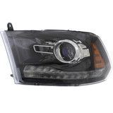 KarParts360: For 2016 2017 2018 RAM 1500 Head Light Assembly  Side w/Bulbs (Black Housing)  Replaces CH2502289 CAPA Certified (CLX-M0-334-1137L-ACN2-CL360A1-PARENT1)