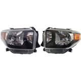 KarParts360: For Toyota Tundra Headlight Assembly 2014 15 16 2017 LED Black Housing For TO2502235 CAPA Certified (CLX-M0-312-11D8LMACM2-CL360A1-PARENT1)