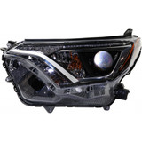 KarParts360: Fits Toyota RAV4 Headlight Assembly 2016 2017 2018 Black Housing For TO2502247 CAPA Certified (CLX-M0-312-11AGL-AC2-CL360A1-PARENT1)