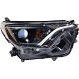 KarParts360: Fits Toyota RAV4 Headlight Assembly 2016 2017 2018 Black Housing For TO2502247 CAPA Certified (CLX-M0-312-11AGL-AC2-CL360A1-PARENT1)