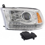 KarParts360: For 2016 2017 2018 RAM 1500 Head Light Assembly  Side w/Bulbs Replaces CH2502290 CAPA Certified (CLX-M0-334-1137L-ACN1-CL360A1-PARENT1)