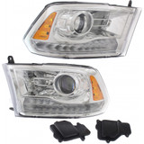 KarParts360: For 2016 2017 2018 RAM 1500 Head Light Assembly  Side w/Bulbs Replaces CH2502290 CAPA Certified (CLX-M0-334-1137L-ACN1-CL360A1-PARENT1)