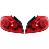 KarParts360: Fits 2015 INFINITI Q40 Tail Light Assembly  Side w/Bulbs Replaces IN2800118 CAPA Certified (CLX-M0-325-1901L-AC-CL360A4-PARENT1)