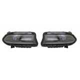 KarParts360: For Dodge Charger Headlight Assembly 2016 17 18 2019 Sedan w/ Bulbs (CLX-M0-20-9696-90-CL360A1-PARENT1)