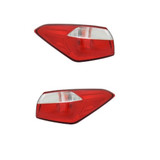 KarParts360: Fits Kia Forte Tail Light Assembly 2014 2015 2016 Sedan CAPA Certified (CLX-M0-11-6604-00-9-CL360A1-PARENT1)