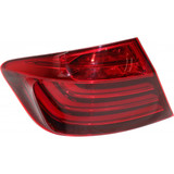 KarParts360: For BMW 550i Tail Light Assembly 2014 2015 2016 w/ Bulbs CAPA Certified (CLX-M0-344-1916L-AC-CL360A4-PARENT1)