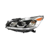 KarParts360: For 2017 HONDA ACCORD Head Light Assembly  Side w/Bulbs (Black Housing)  Replaces HO2502177 CAPA Certified (CLX-M0-317-1176L-ACN2B-CL360A1-PARENT1)