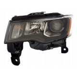 KarParts360: For 2016 JEEP GRAND CHEROKEE Head Light Assembly  Side w/Bulbs (Black Housing)  Replaces CH2502284 CAPA Certified (CLX-M0-333-1199L-AC2-CL360A1-PARENT1)