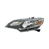 KarParts360: For 2018 2019 HONDA FIT Head Light Assembly  Side w/Bulbs (Black Housing)  Replaces HO2502186 CAPA Certified (CLX-M0-317-1171L-ACN2-CL360A1-PARENT1)