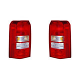 KarParts360: Fits 2008 - 2017 JEEP PATRIOT Tail Light Assembly  Side w/Bulbs Replaces CH2800181 CAPA Certified (CLX-M0-333-1946L-ACN-CL360A1-PARENT1)