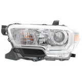 For Toyota Tacoma 2016 Headlight Assembly Halogen w/o Led DRL&Foglight Chrome DOT Certified (CLX-M1-311-11AEL-AF1-PARENT1)