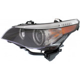KarParts360: For BMW 525i Headlight Assembly 2004 05 06 2007 LED w/o bulbs and ballast Black Housing (CLX-M0-344-1149LMUSHM2-CL360A1-PARENT1)
