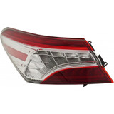 KarParts360: For Toyota Camry Tail Light Assembly 2018 w/ Bulbs (CLX-M0-312-19ATL-ASV-CL360A2-PARENT1)