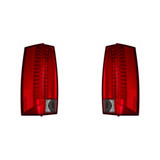 KarParts360: For 2007 - 2014 CADILLAC ESCALADE ESV Tail Light Assembly  Side w/Bulbs Replaces GM2800232 CAPA Certified (CLX-M0-332-1950L-AC-CL360A3-PARENT1)