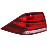 KarParts360: Fits Mercedes-Benz GLE63 AMG S Tail Light Assembly 2016 2017 2018 (CLX-M0-340-1922L-AS-CL360A7-PARENT1)