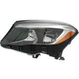 KarParts360: For Mercedes-Benz GLA250 Headlight Assembly 2015 2016 2017 2018 | w/ Bulbs | (Black Housing)  | CAPA Certified (CLX-M0-340-1153L-AC2-CL360A1-PARENT1)