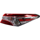 KarParts360: Fits Toyota Camry Tail Light Assembly 2018 w/ Bulbs CAPA Certified (CLX-M0-312-19ASL-AC-CL360A1-PARENT1)