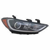 KarParts360: For Hyundai Elantra Headlight Assembly 2017 2018  CAPA Certified (CLX-M0-20-9808-90-9-CL360A1-PARENT1)
