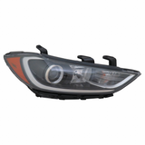 KarParts360: For Hyundai Elantra Headlight Assembly 2017  DOT Certified (CLX-M0-20-9808-00-1-CL360A1-PARENT1)