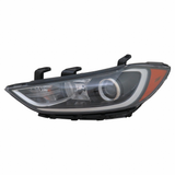 KarParts360: For Hyundai Elantra Headlight Assembly 2017  DOT Certified (CLX-M0-20-9808-00-1-CL360A1-PARENT1)